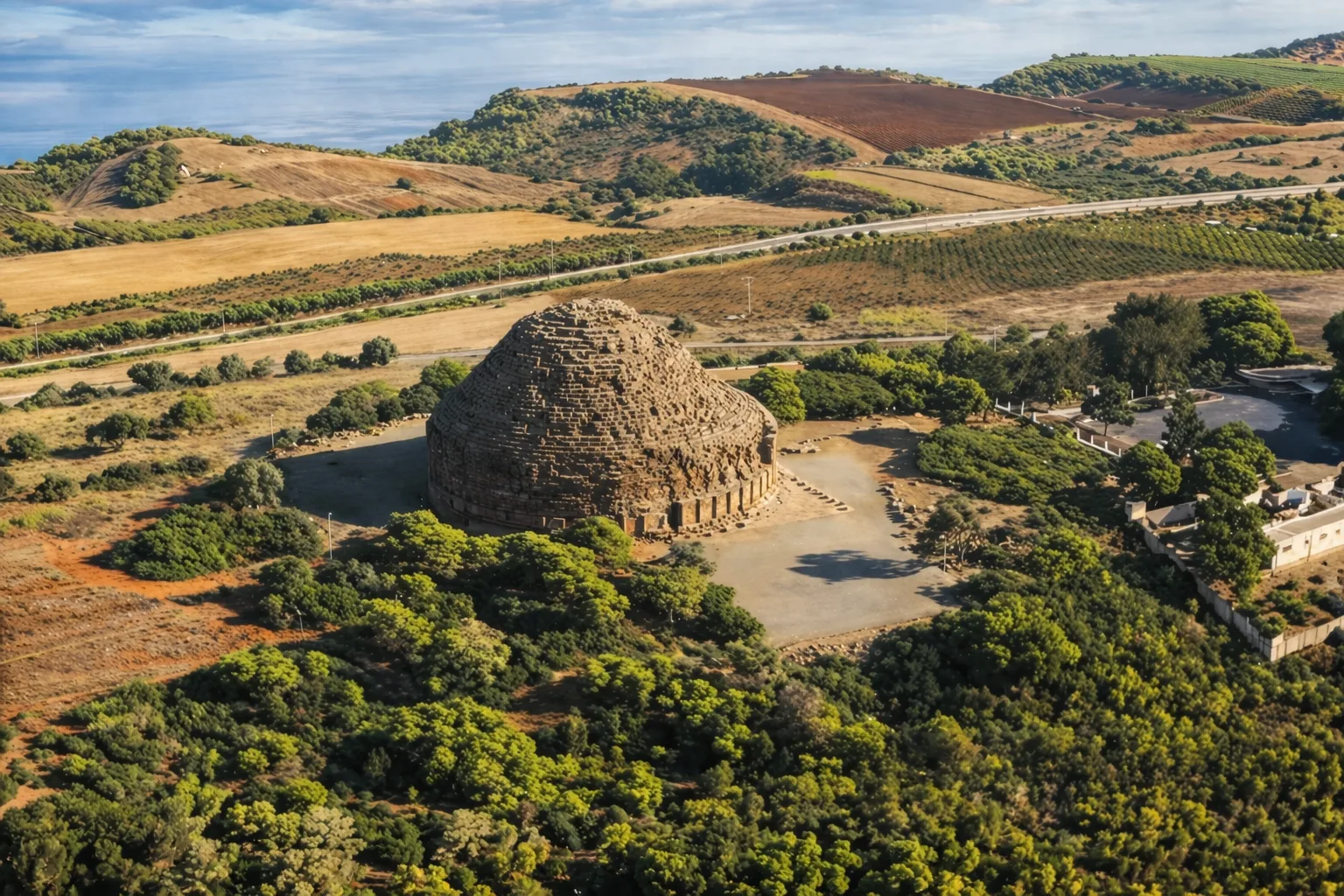 Le tombeau royal de Maurétanie