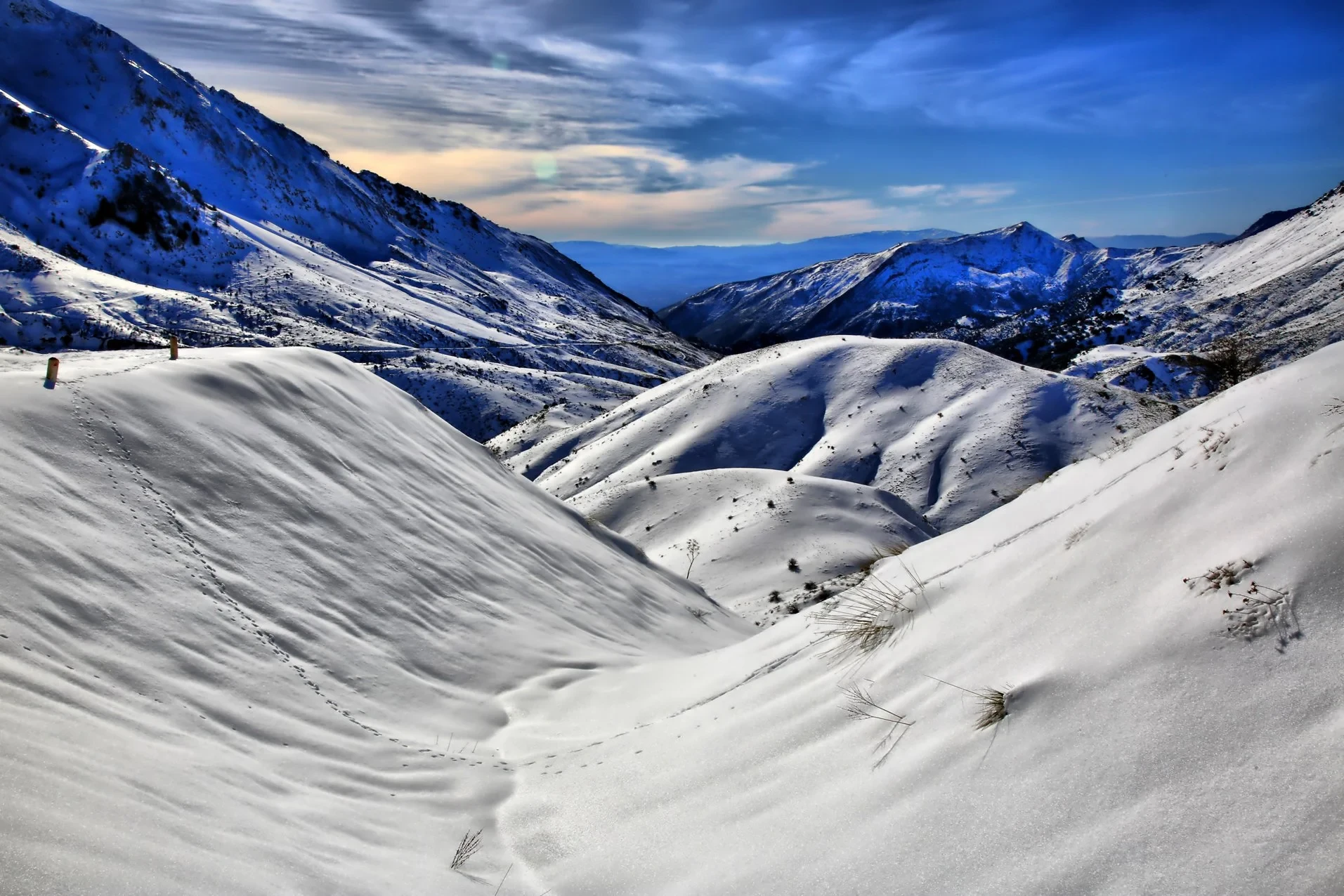 Tikjda sous la neige