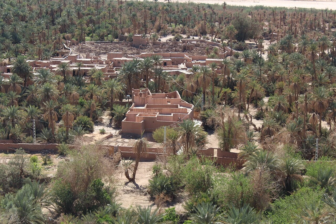 Ksar et centre historique de Béni Abbès, photographie du 29 mars 2016
