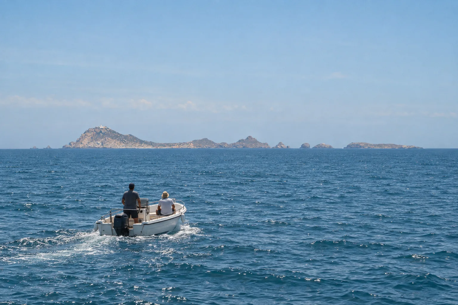 Une sortie en bateau vers les îles Habibas.